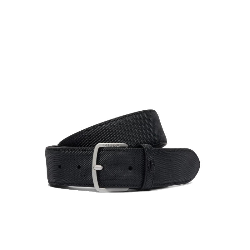 Noir - LACOSTE Ceinture Petit Piqué