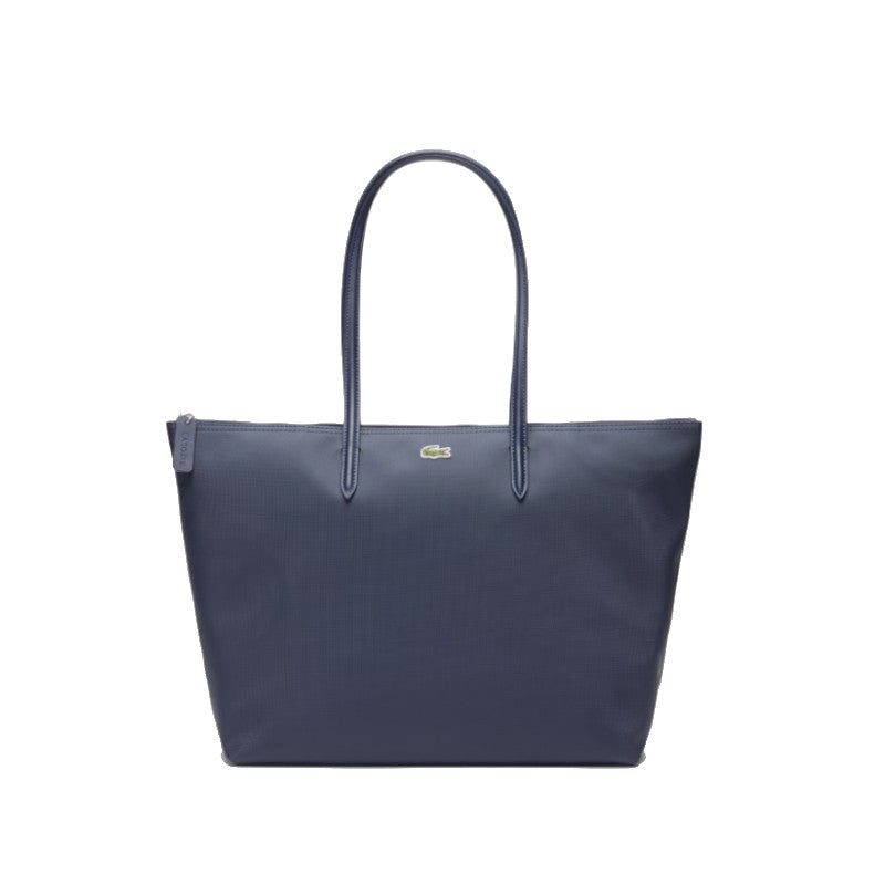 Bleu Nuit - LACOSTE Grand sac cabas L.12.12 Concept