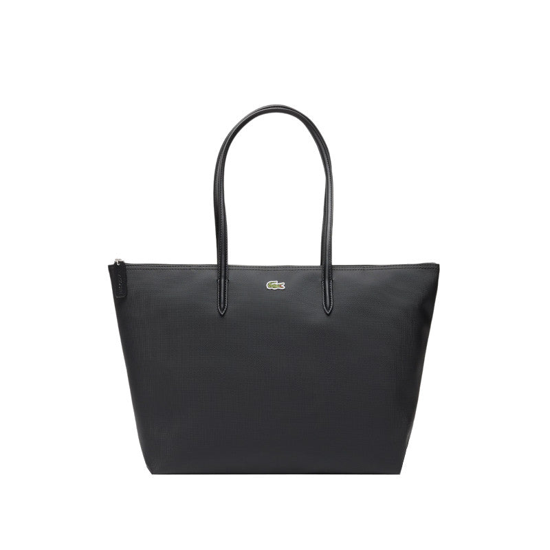 Noir - LACOSTE Grand sac cabas L.12.12 Concept