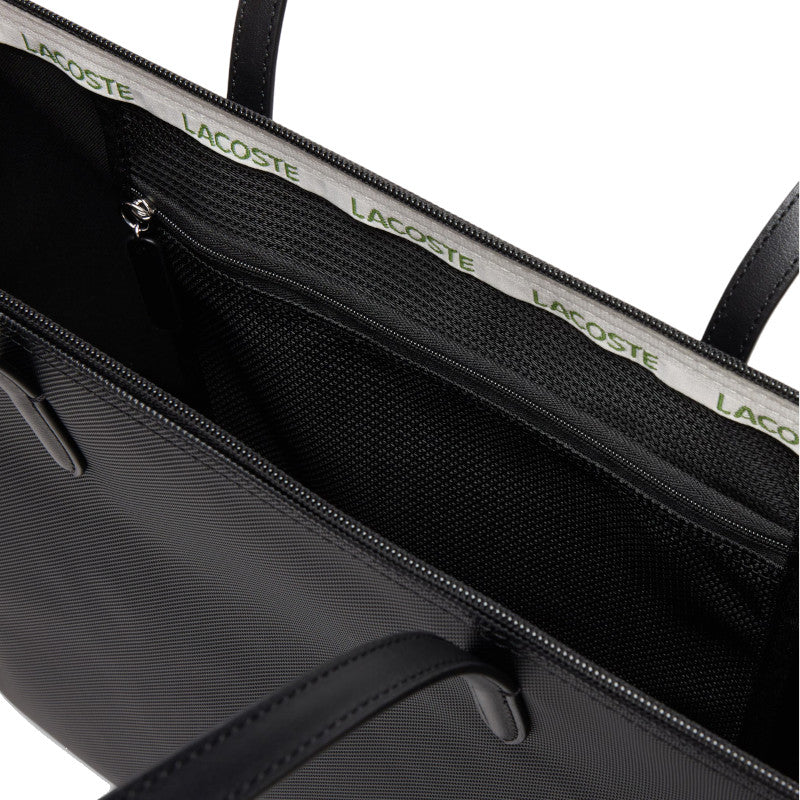Noir - LACOSTE Grand sac cabas L.12.12 Concept