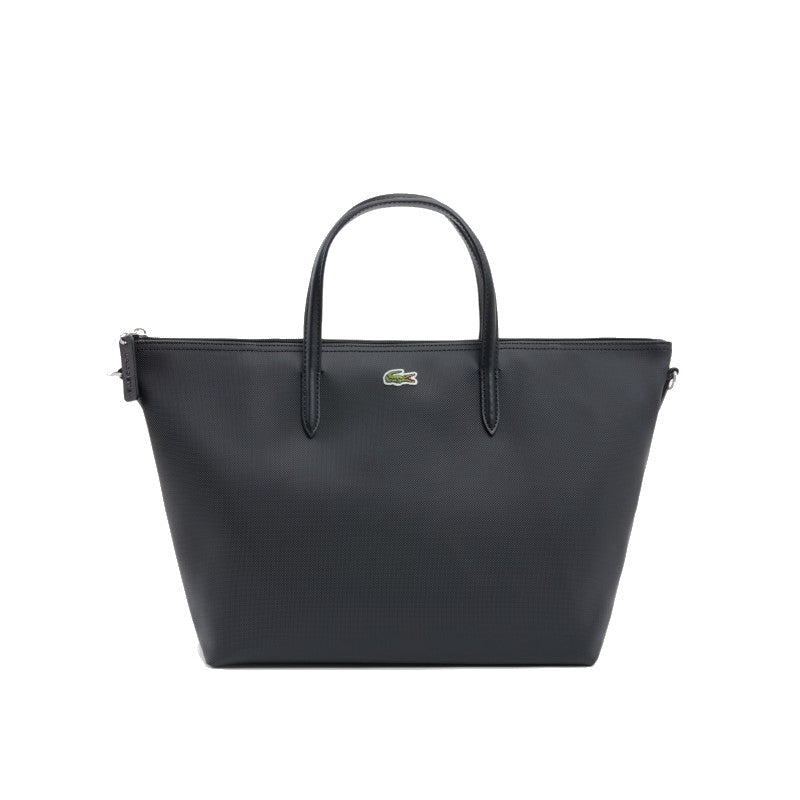 Noir - LACOSTE Petit sac cabas à bandoulière L.12.12 Concept