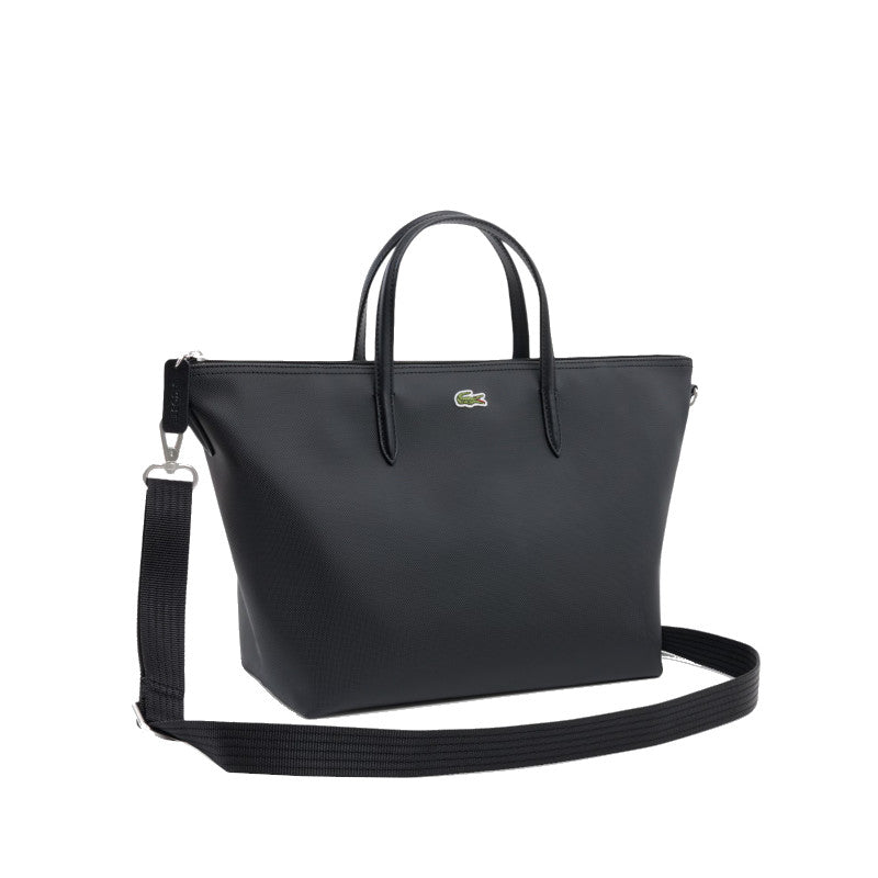 Noir - LACOSTE Petit sac cabas à bandoulière L.12.12 Concept