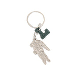 Strass - LACOSTE Porte-clés L Charms crocodile en strass