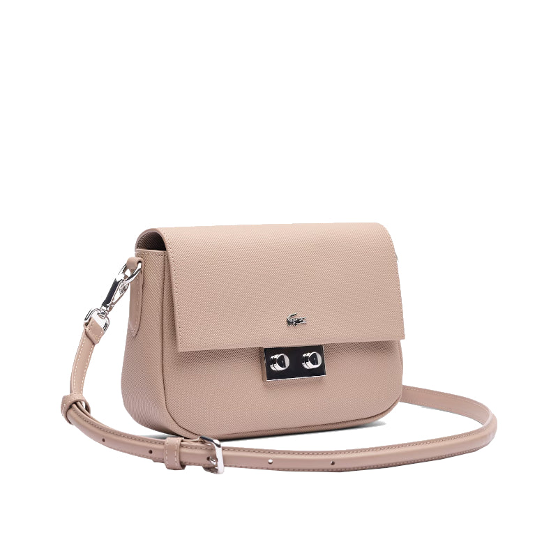 Taupe - LACOSTE Sac à bandoulière Daily City