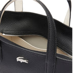 Noir Farine - LACOSTE Sac fourre-tout vertical double face Anna