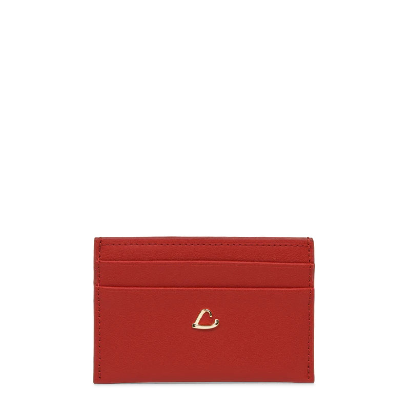 Rouge - LANCASTER Porte-cartes City Philos