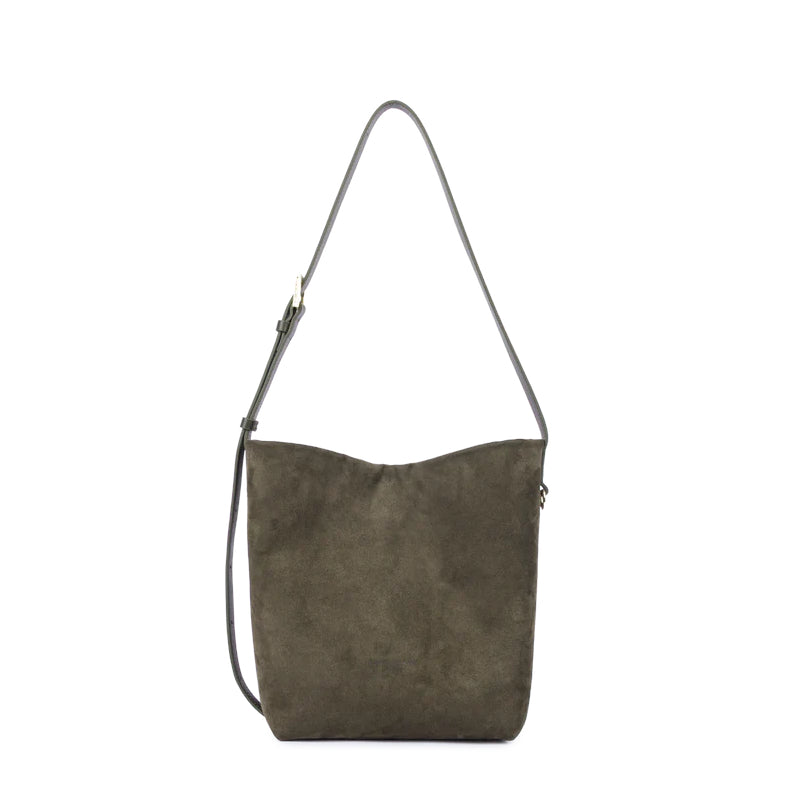 Kaki - LANCASTER Sac seau Suède