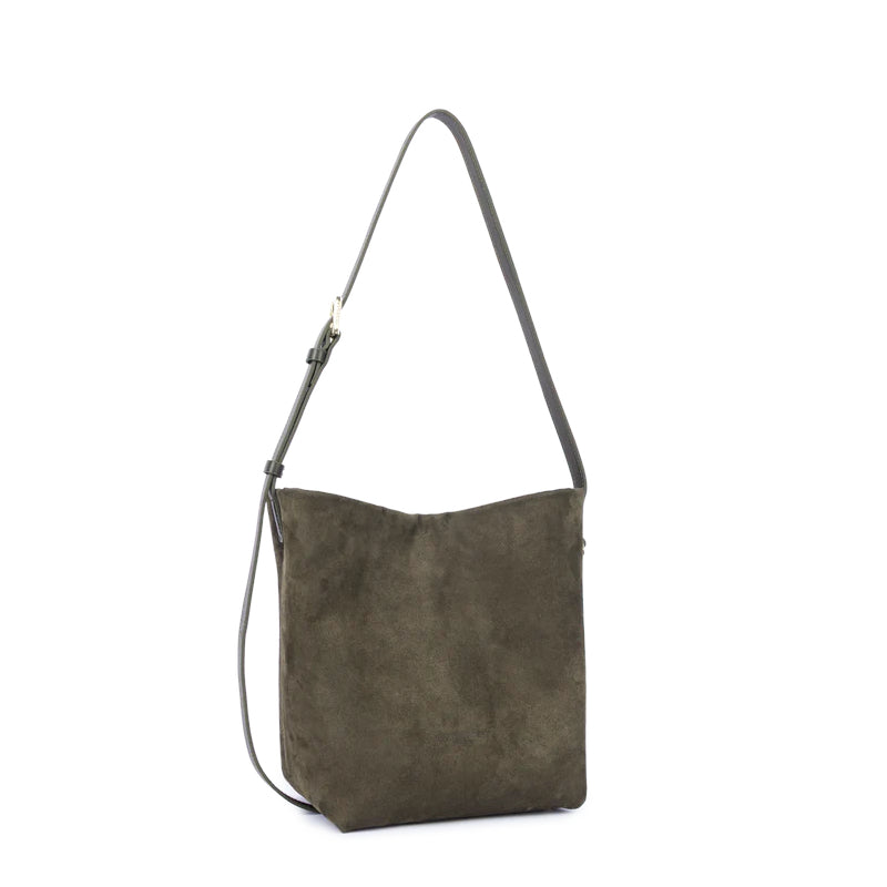 Kaki - LANCASTER Sac seau Suède