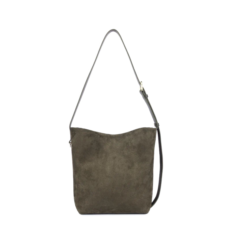 Kaki - LANCASTER Sac seau Suède
