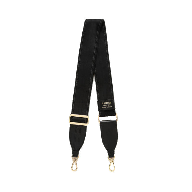 LANCEL Bandoulière amovible BCBG nylon et cuir