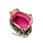 Lancel Sac seau M Premier Flirt cuir kaki foncé