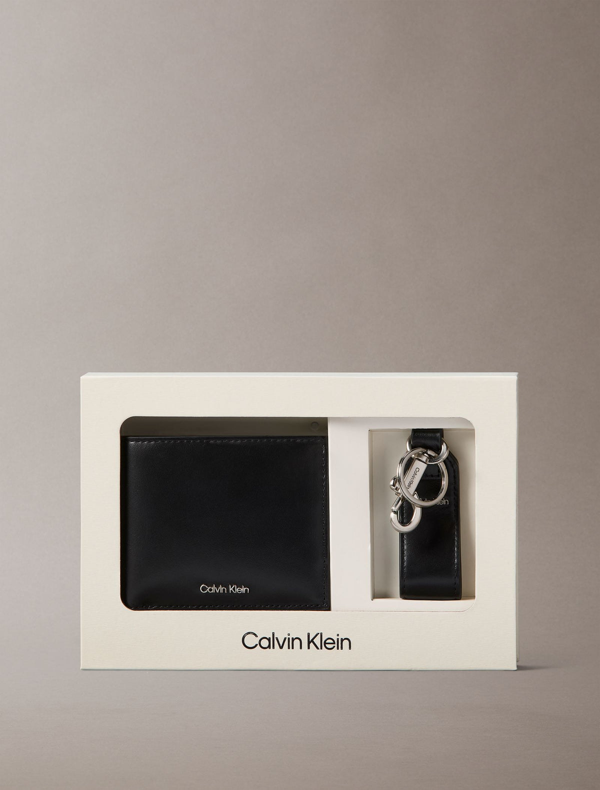 Noir - CALVIN KLEIN Coffret portefeuille et porte-clés