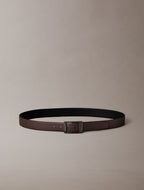 Noir / CK Dark Brown - CALVIN KLEIN Ceinture réversible 35 mm boucle rectangulaire