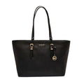 Noir - MICHAEL KORS Grand sac fourre-tout en cuir grainé Quinn