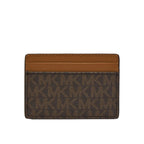 Marron - MICHAEL KORS Porte-cartes à logo