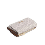 Vanille/Noisette - MICHAEL KORS Portefeuille Bryant de taille moyenne à logo Signature