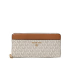 Vanilla/Acorn - MICHAEL KORS Portefeuille continental avec grand logo