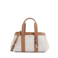 Vanille/Noisette - MICHAEL KORS Très petit sac à bandoulière Romee à logo Signature