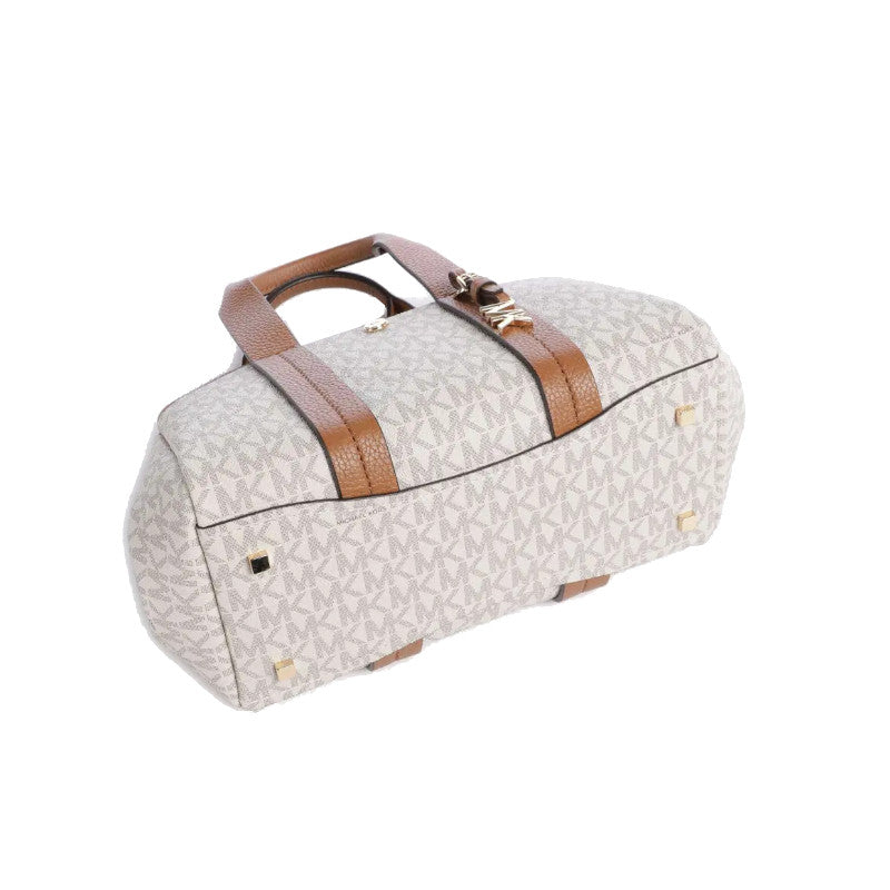 Vanille/Noisette - MICHAEL KORS Très petit sac à bandoulière Romee à logo Signature