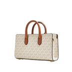 Vanilla/Acrn - MICHAEL KORS Très petit sac à bandoulière Scarlett avec logo