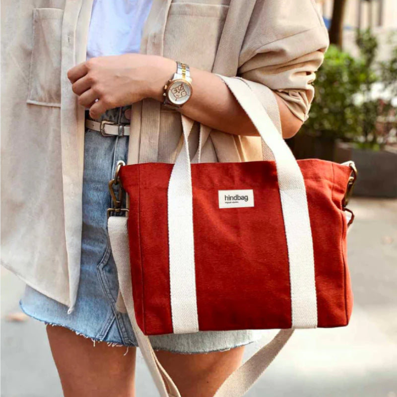 Terracotta - Mini cabas Louise