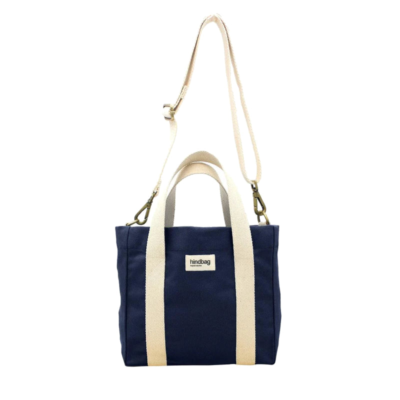 Navy - Mini cabas Louise