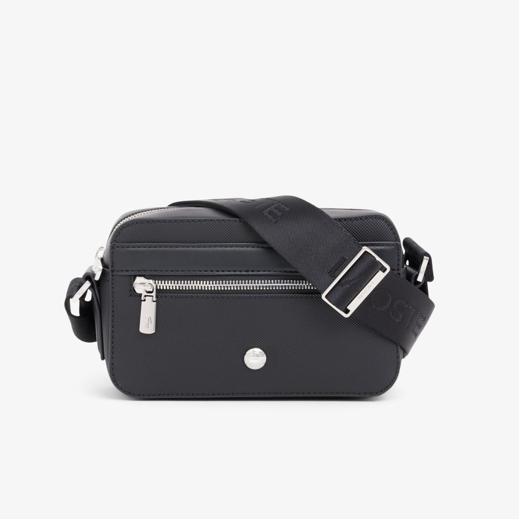 Noir - LACOSTE Sac reporter Langon en Petit Piqué