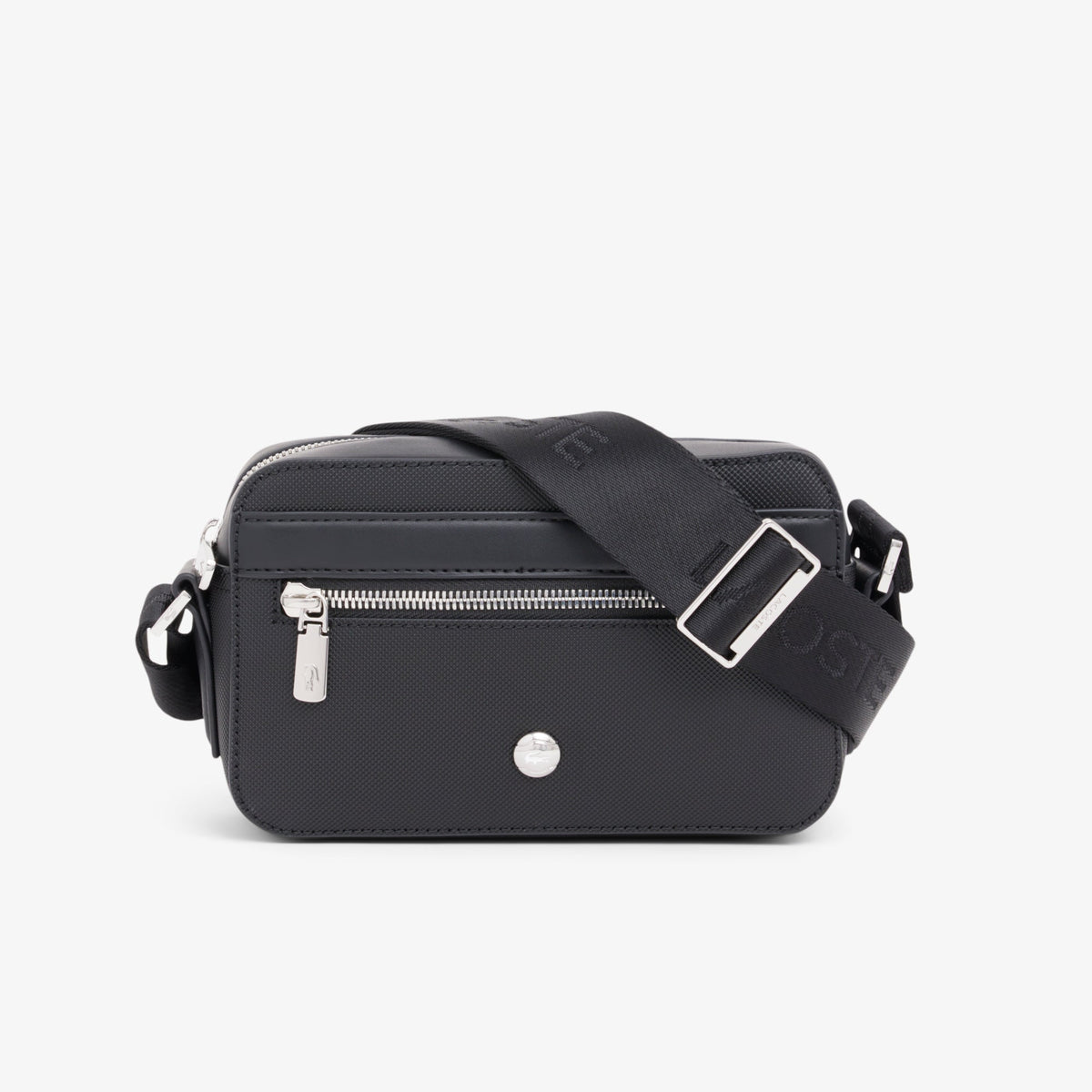 Noir - LACOSTE Sac reporter Langon en Petit Piqué