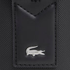 Noir - LACOSTE Petit sac messenger Langon en Petit Piqué