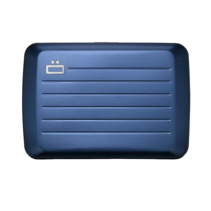 Bleu Marine - Porte-cartes de crédit alu STOCKHOLM V2
