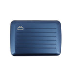 Bleu Marine - ÖGON DESIGNS Porte-cartes de crédit alu STOCKHOLM V2
