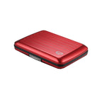 Red - ÖGON DESIGNS Porte-cartes de crédit alu STOCKHOLM V2
