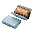 Red - ÖGON DESIGNS Porte-cartes de crédit alu STOCKHOLM V2