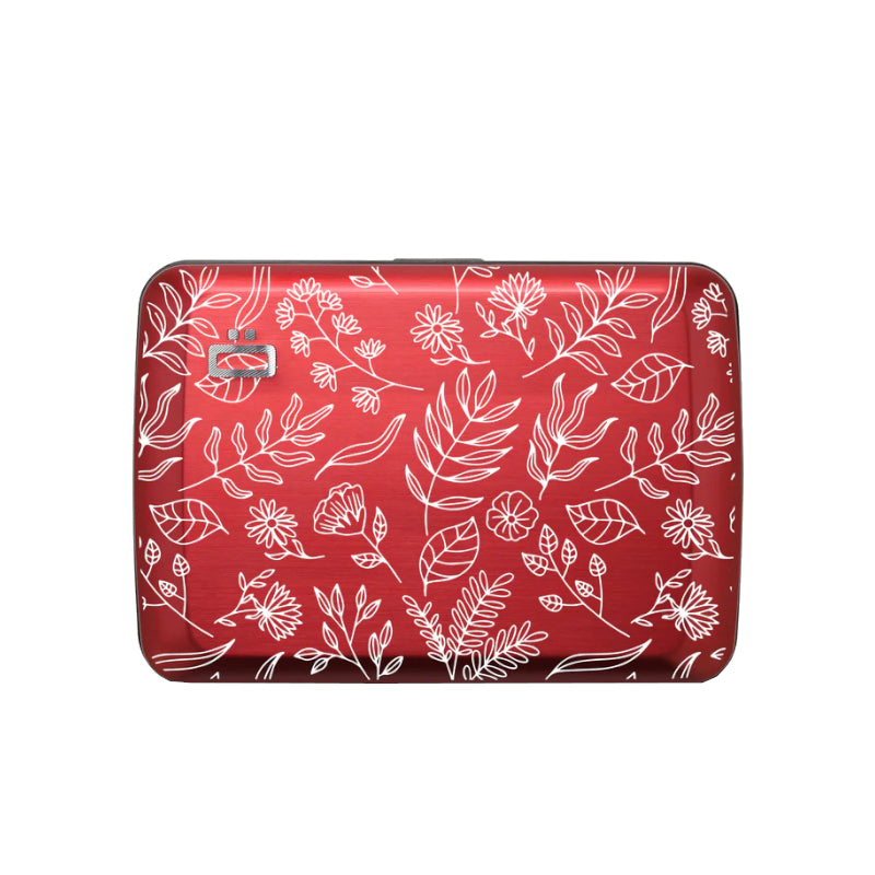 Floral - Porte-cartes de crédit alu STOCKHOLM V2