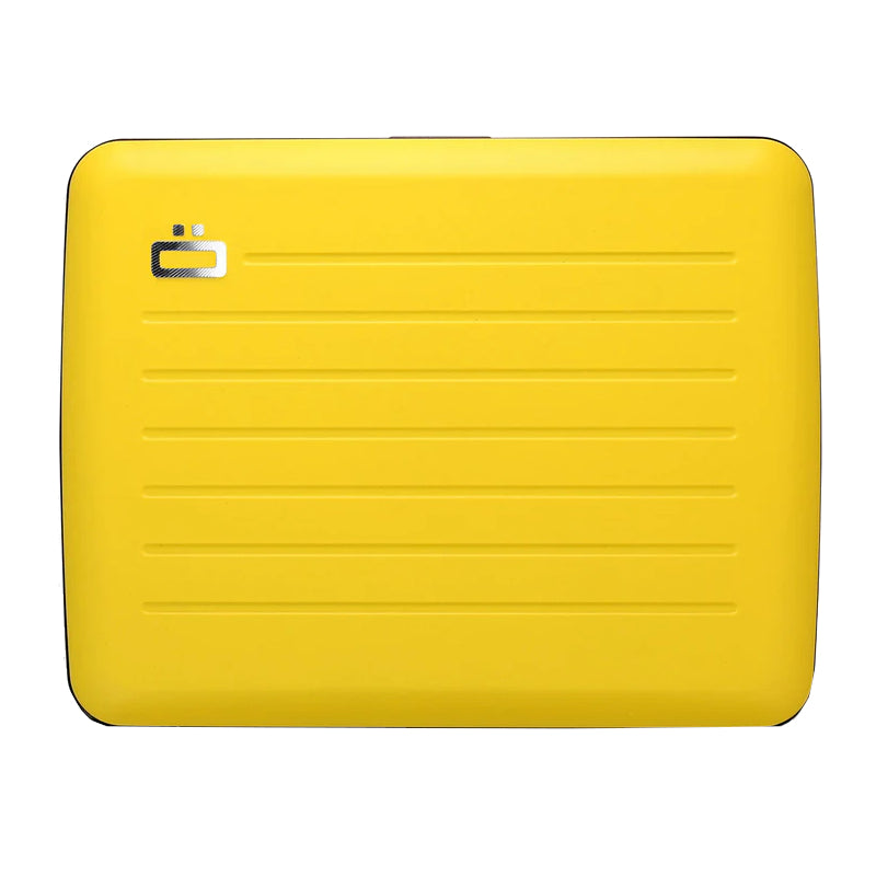 Taxi_Yellow - Portefeuille alu, grand format V2 LARGE