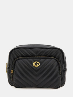 Noir - GUESS Vanity Quilted Vanity Case