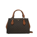 Marron - MICHAEL KORS Petit sac à bandoulière Marilyn à logo