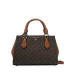 Marron - MICHAEL KORS Petit sac à bandoulière Marilyn à logo