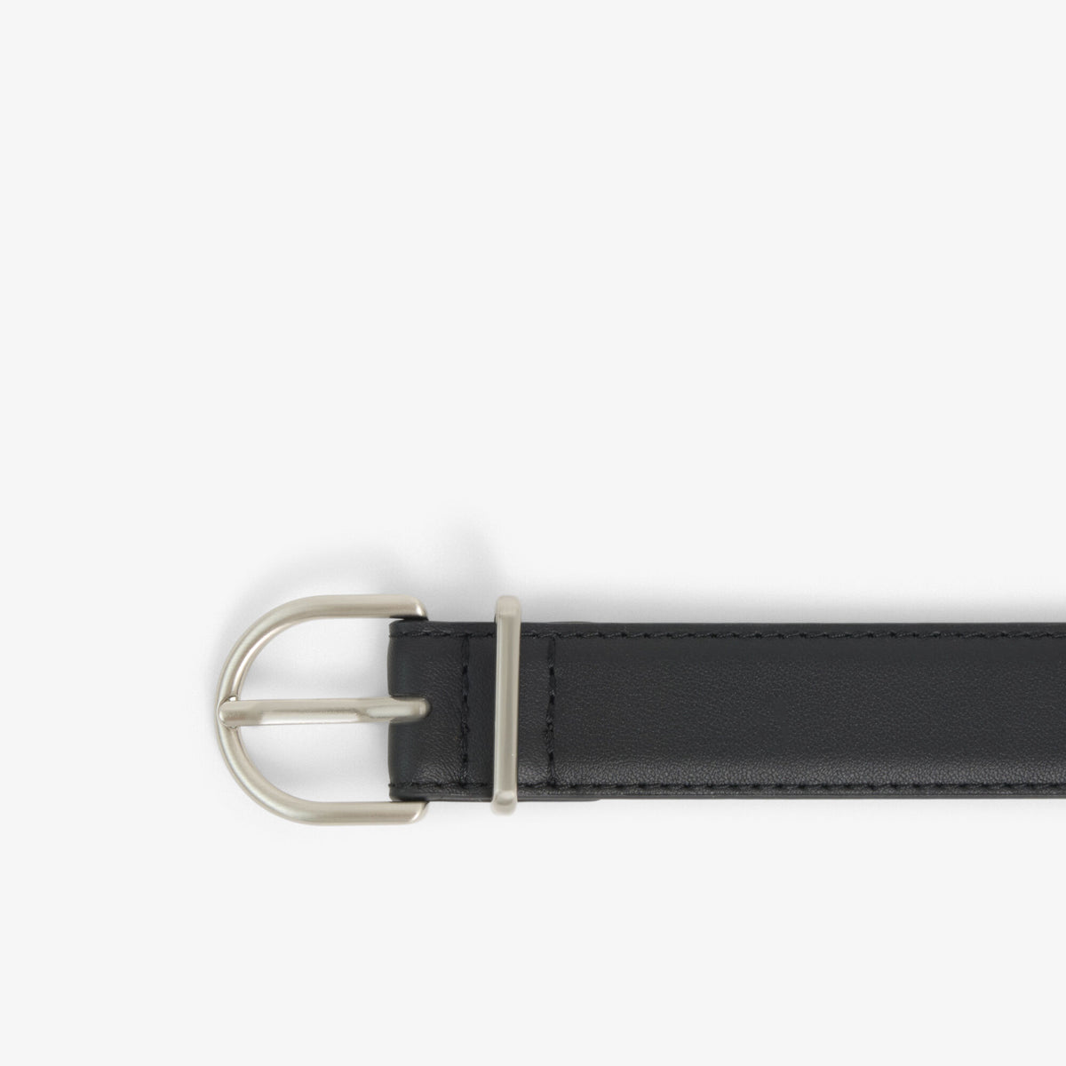 Noir - LACOSTE Ceinture Crocodelle en cuir lisse