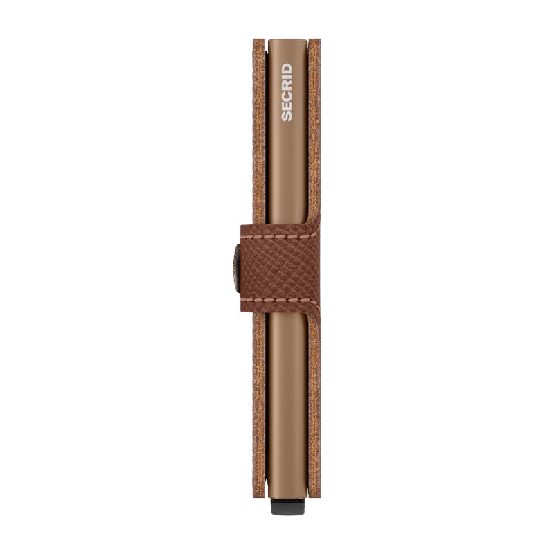 SECRID Portefeuille Miniwallet Saffiano Caramel
