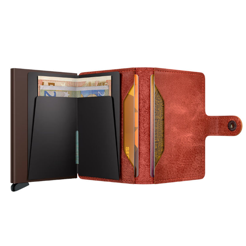 SECRID Portefeuille Miniwallet Vintage Orange