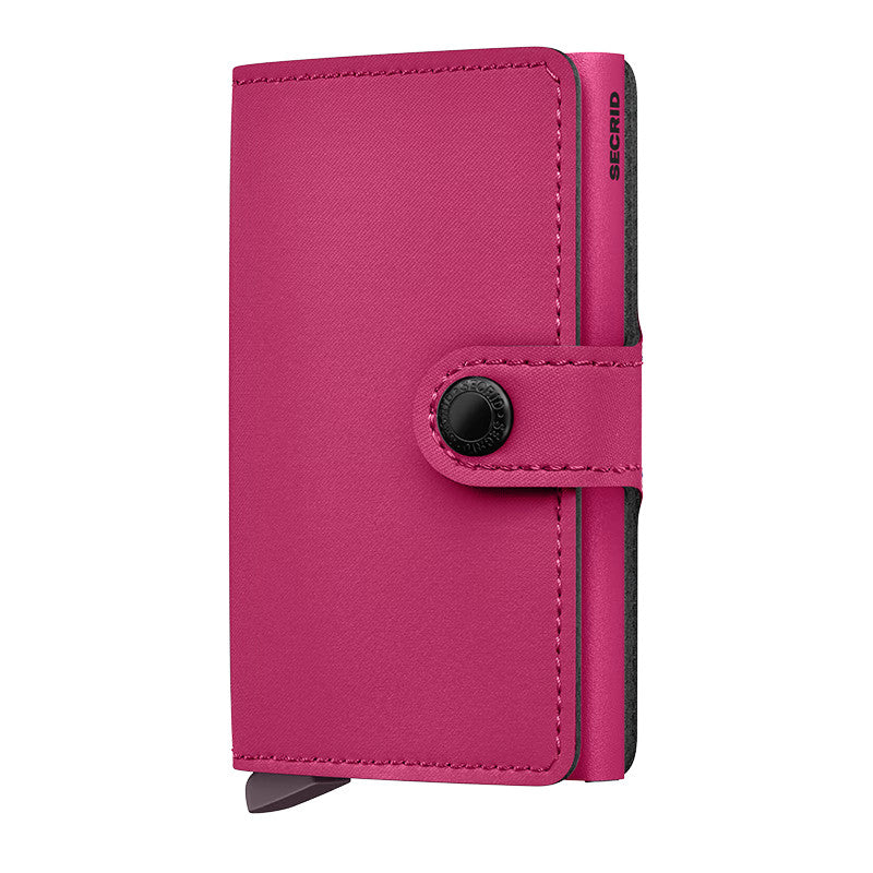 SECRID Portefeuille Miniwallet Yard Powder Fuchsia