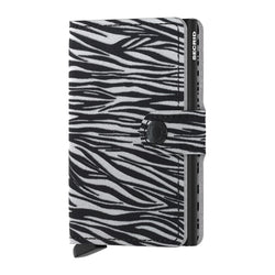 SECRID Portefeuille Miniwallet Zebra Light Grey