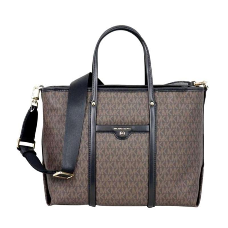 Brown/BLK - MICHAEL KORS Sac à main Beck Brown/BLK