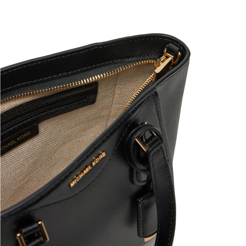 Noir - MICHAEL KORS Sac à main convertible en cuir Taryn