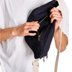 Noir - Sac banane XL Sofia