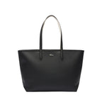 Noir Farine - LACOSTE Sac cabas zippée Anna
