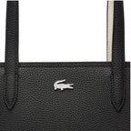 Noir Farine - LACOSTE Sac cabas zippée Anna