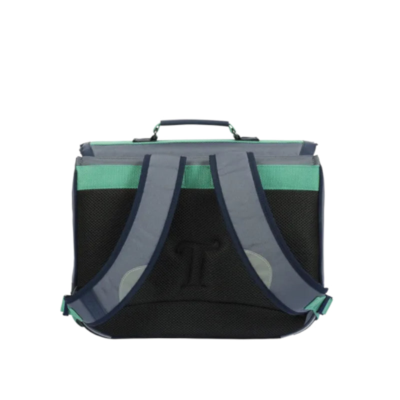 TANN'S Cartable Tiago gris 38cm
