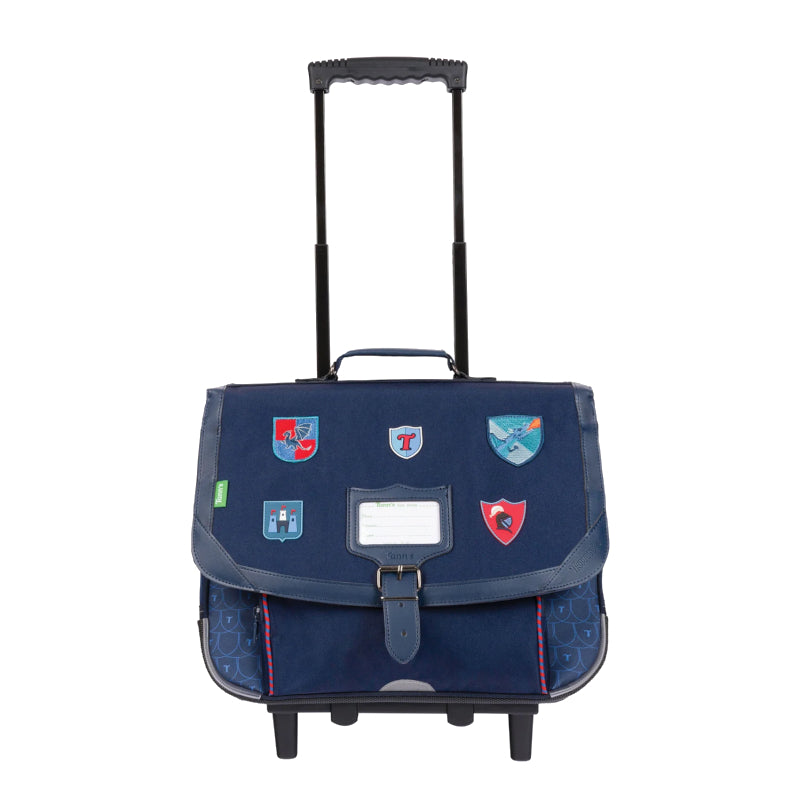TANN'S Cartable trolley 38cm Lancelot chevalier